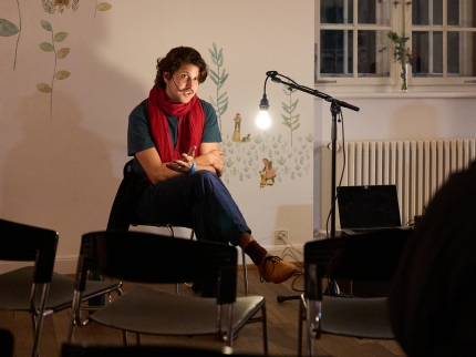 Solo-Performance am enchanté 