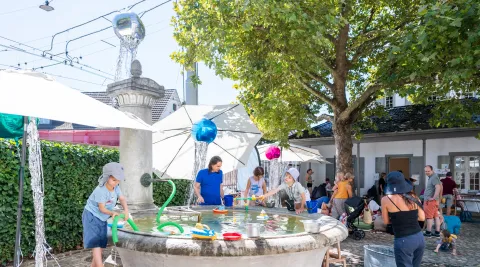 Sommerfest Fondation Wasserspiele